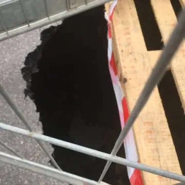 Kolejna dziura w jezdni na ul. Krasickiego