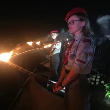 Harcerze z Radomska na Westerplatte 