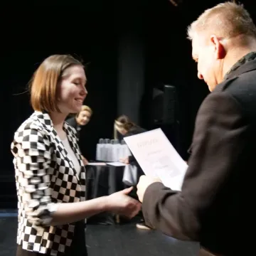 Recytatorzy na scenie MDK