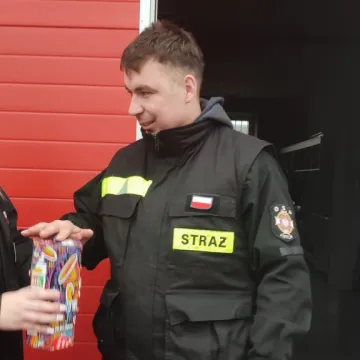 Druhowie z Kietlina kwestują na rzecz radomszczańskiego sztabu WOŚP