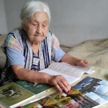 Stanisława Krawczykowska napisała tomik wierszy w wieku 95 lat