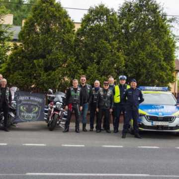 Radomszczańscy policjanci przyłączyli się do akcji „Jednośladem bezpiecznie do celu”