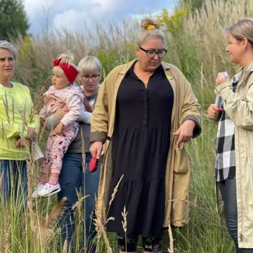 Spacer w obronie drzew na Gliniankach w Radomsku