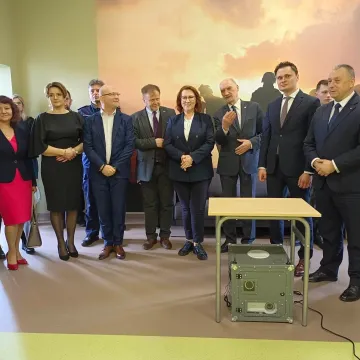 W ZSP w Kamieńsku oddano do użytku wirtualną strzelnicę