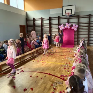 Pasowanie na przedszkolaka w PSP nr 8 w Radomsku