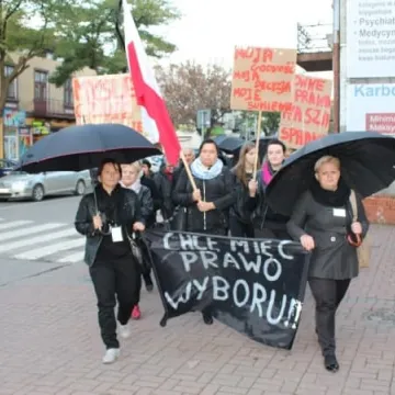 #Czarnyprotest w Radomsku. Odsłona druga