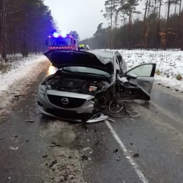 27-latka straciła panowanie nad pojazdem