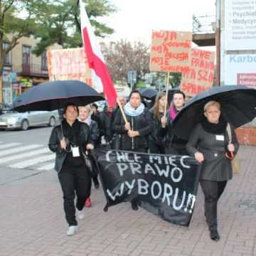 #Czarnyprotest w Radomsku. Odsłona druga
