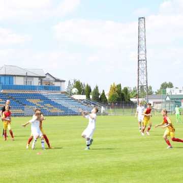 Piłkarska reprezentacja U13 woj. łódzkiego przegrała spotkanie w Radomsku