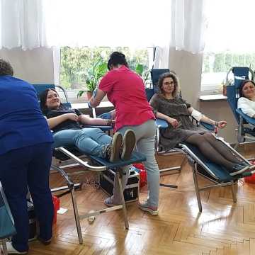 W ZSP w Kamieńsku oddano krew dla absolwentów szkoły