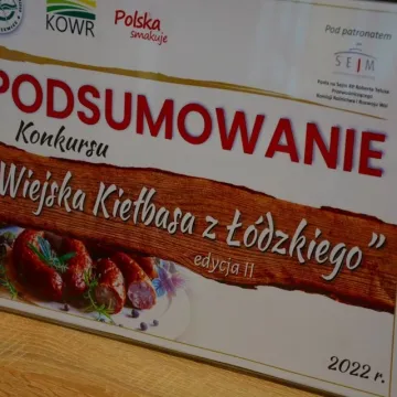 Kiełbasa od Michała Kosmali wśród najlepszych w województwie łódzkim