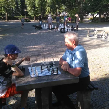 Szachiści rywalizowali w plenerze