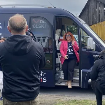 Marszałek Sejmu - Elżbieta Witek z wizytą w Strzałkowie