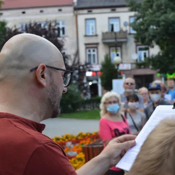 W obronie niezależnych mediów. Protest w Radomsku