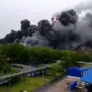 [AKTUALIZACJA] Pożar na terenie Elektrowni Bełchatów