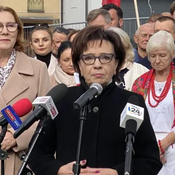 Marszałek Sejmu - Elżbieta Witek z wizytą w Strzałkowie