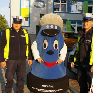 Przypominali, jak bezpiecznie dotrzeć do szkoły