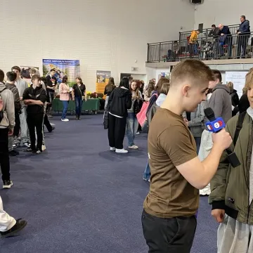 Tłumy na targach edukacyjnych w Radomsku