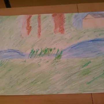 Plener malarski młodych artystów z Przedborza