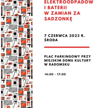Oddaj elektrośmieci, odbierz sadzonkę. Rusza kolejna edycja mobilnej zbiórki