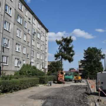 Ulica Władysława Hermana w remoncie