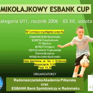 W weekend Mikołajkowy ESBANK CUP 