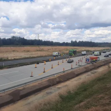 Kierowcy ruszyli fragmentem autostrady A1