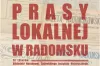Nowa wystawa w muzeum: „Stulecie prasy lokalnej w Radomsku”