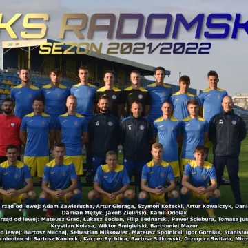 Kadra RKS Radomsko na rundę jesienną 2021