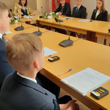 Obrady Dziecięcej Sesji Rady Gminy Ładzice