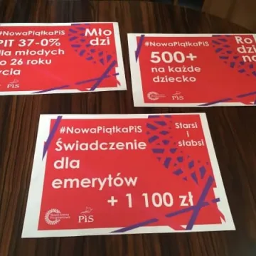 W Radomsku przedstawiono „Nową Piątkę PiS”