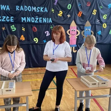 Tabliczka mnożenia nie jest im straszna