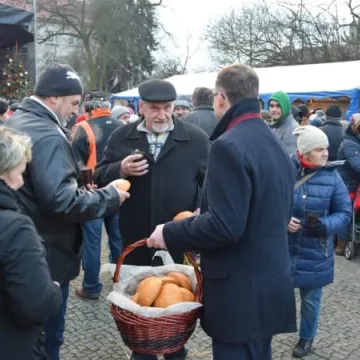 Miejska wigilia na placu 3 Maja