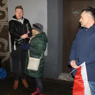 Wolne media, wolni ludzie. Protest w Radomsku