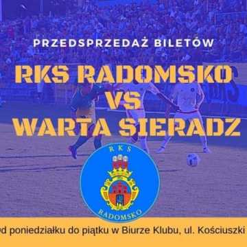 Przedsprzedaż biletów na mecz RKS – Warta Sieradz
