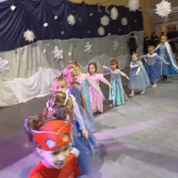 Bal karnawałowy w szkole w Kietlinie