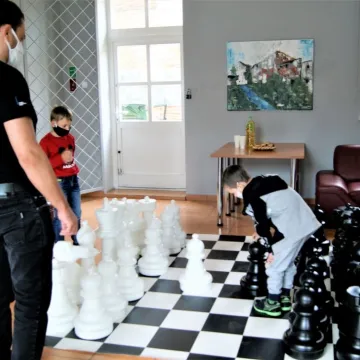 Spotkanie z szachami w muzeum w Radomsku