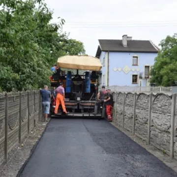 Ulica Pasieczna w remoncie