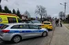 Wypadek na ulicy Narutowicza. Kierowca zasłabł i uderzył w unieruchomiony pojazd