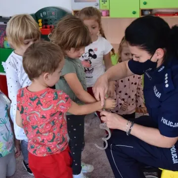 O bezpieczeństwie z najmłodszymi radomszczanami