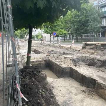 Jak postępują prace przy przebudowie ulicy Fabianiego?