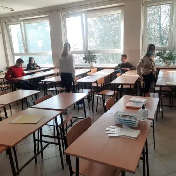 Próbne matury w Radomsku