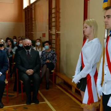 Ślubowanie uczniów przedborskiego liceum