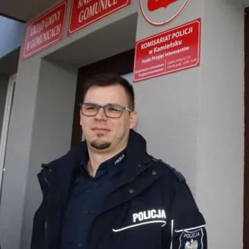 Dzielnicowy w Gomunicach 