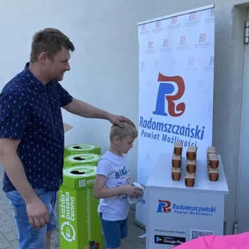 Oddali puszki, otrzymali sadzonki i zioła