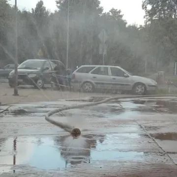 Kurtyny wodne już działają