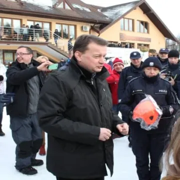 Minister Błaszczak o zimowym bezpieczeństwie