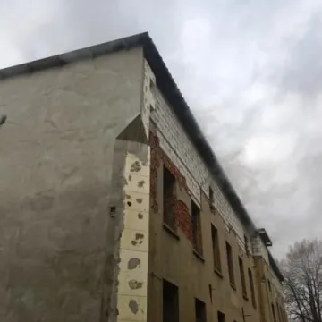 Pożar w pustostanie przy ul. Kościuszki