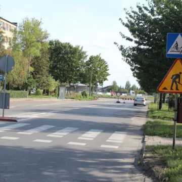Zakaz ruchu na remontowanym skrzyżowaniu w Radomsku