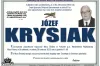 Odszedł Józef Krysiak – mistrz stolarski